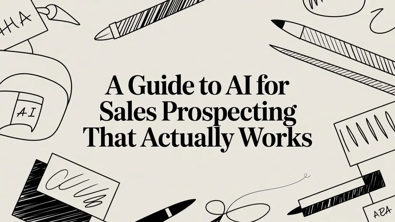 A Guide To AI For Sales Prospecting That Actually Works