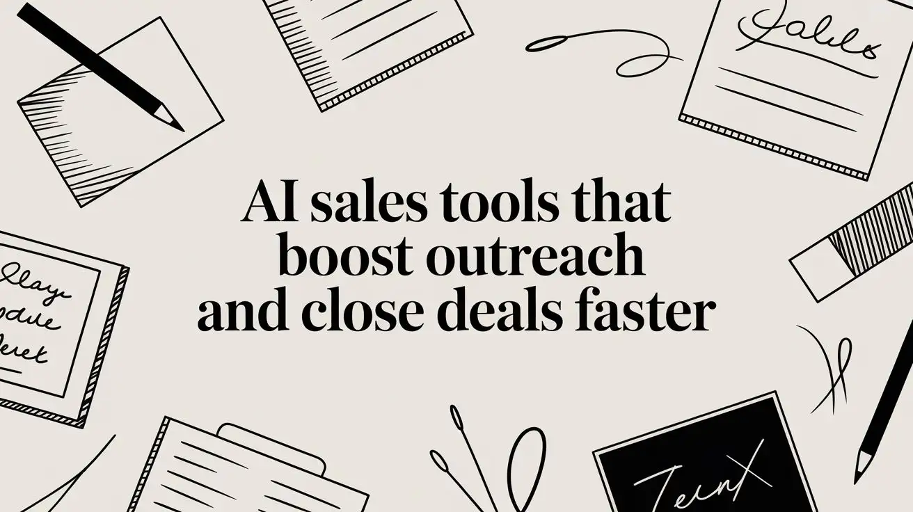 AI Sales Tools That Boost Outreach and Close Deals Faster