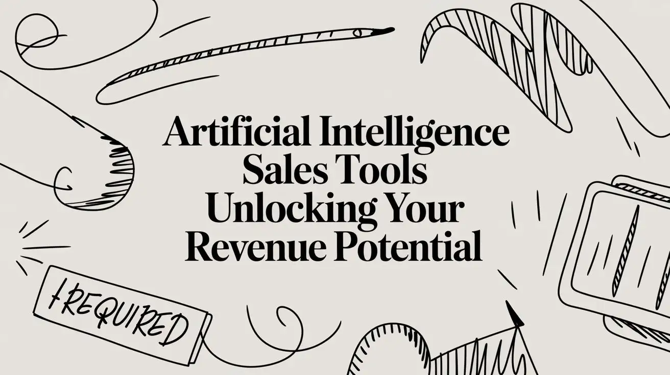 Artificial Intelligence Sales Tools Unlocking Your Revenue Potential