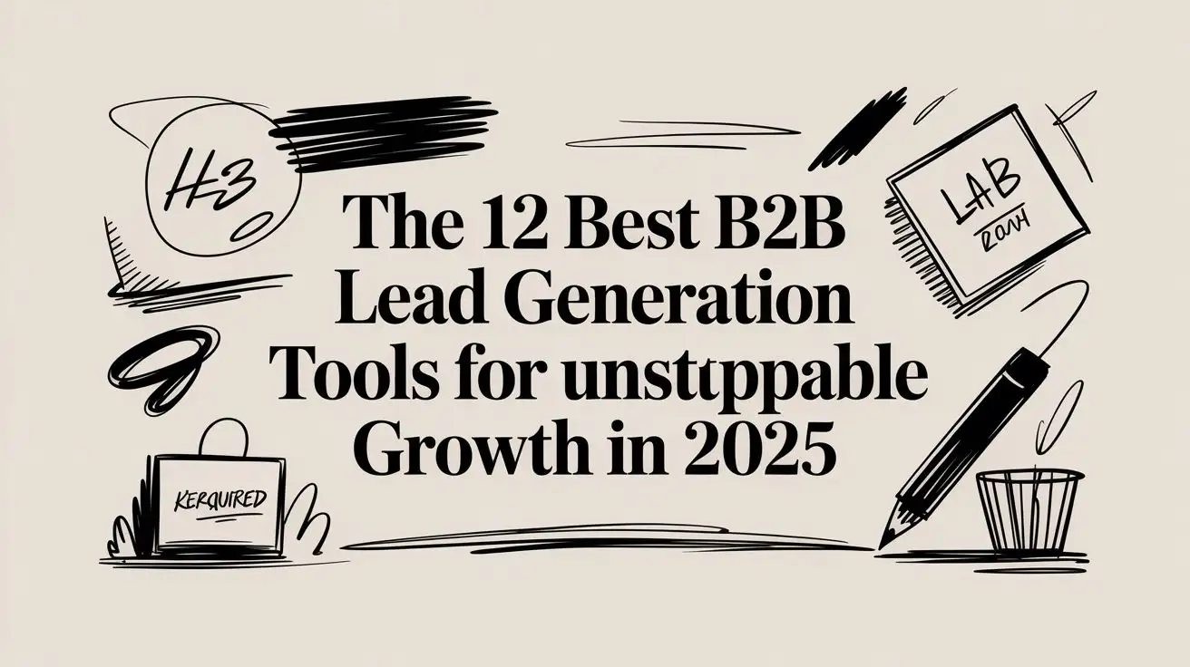 The 12 Best B2B Lead Generation Tools for Unstoppable Growth in 2026