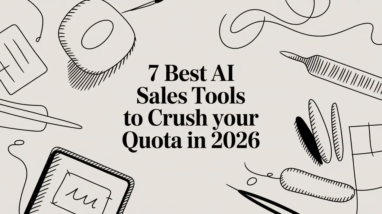 7 Best AI Sales Tools to Crush Your Quota in 2026