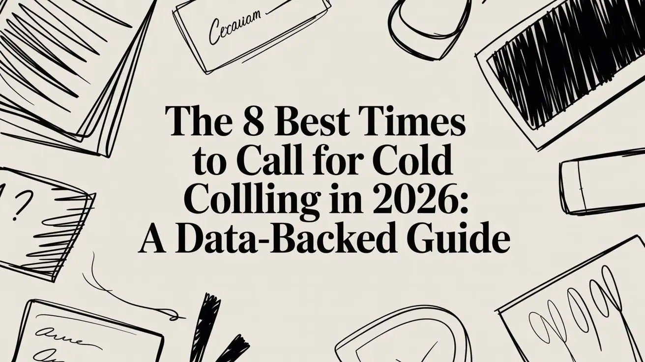 The 8 Best Times to Call for Cold Calling in 2026: A Data-Backed Guide