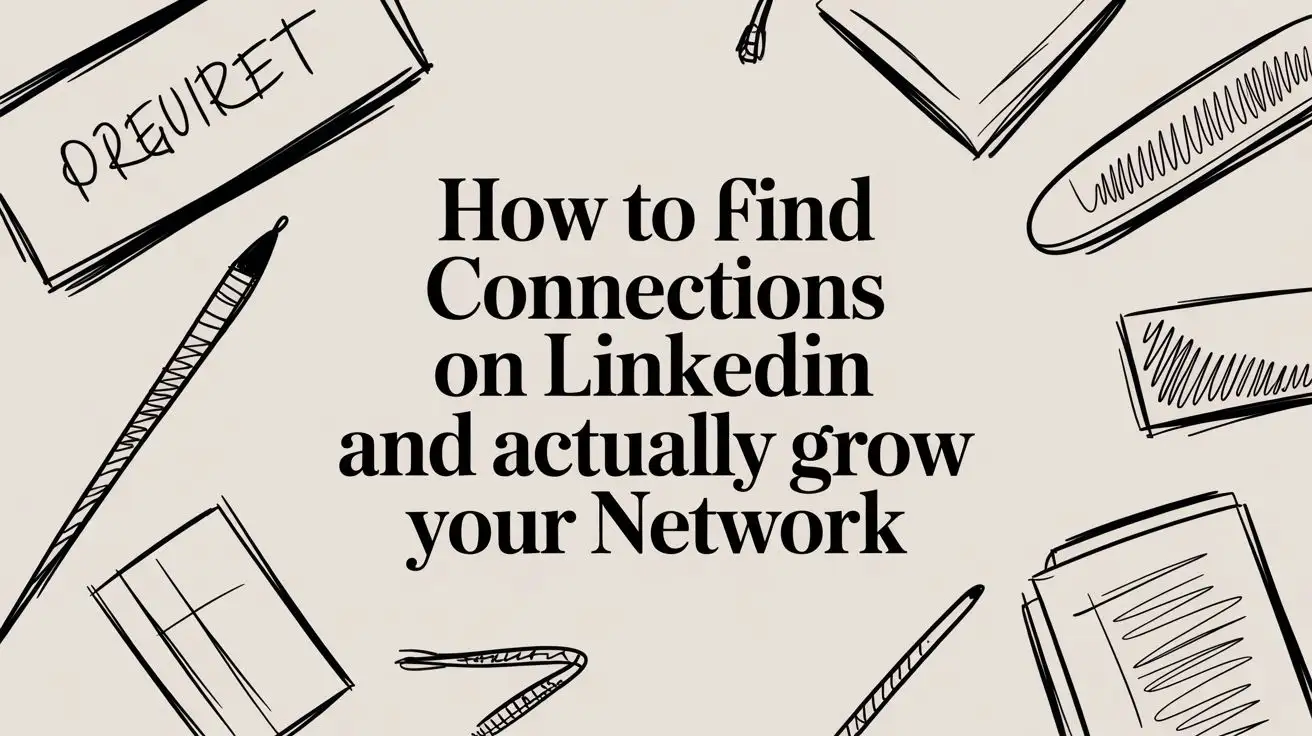 How to Find Connections on LinkedIn and Actually Grow Your Network