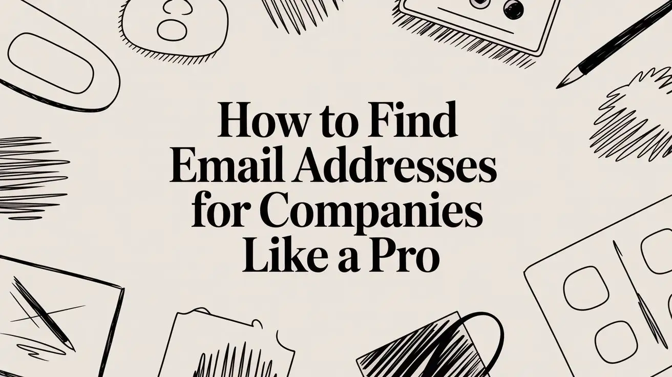How To Find Email Addresses For Companies Like A Pro