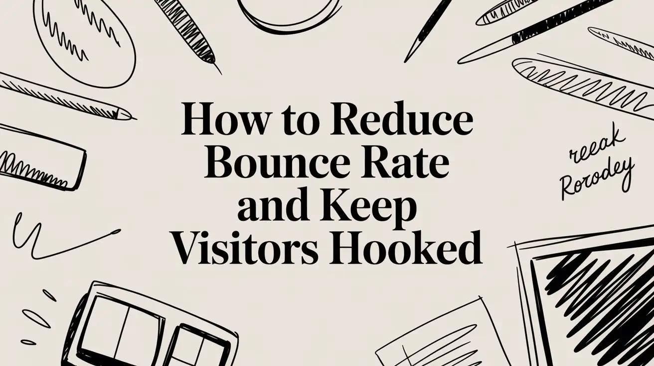 How To Reduce Bounce Rate And Keep Visitors Hooked