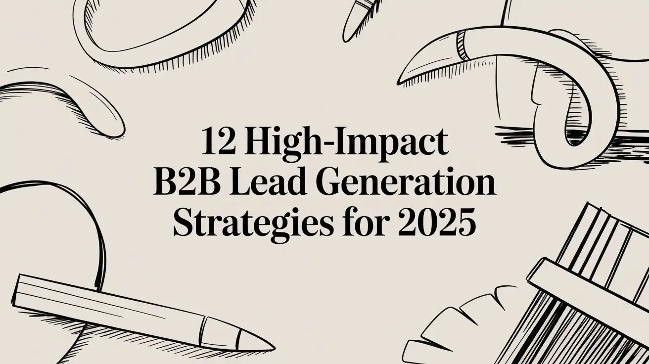 12 High Impact B2B Lead Generation Strategies for 2026