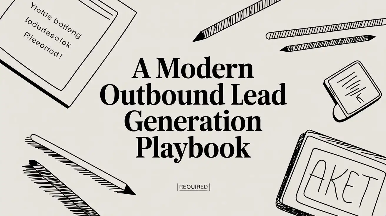 A Modern Outbound Lead Generation Playbook